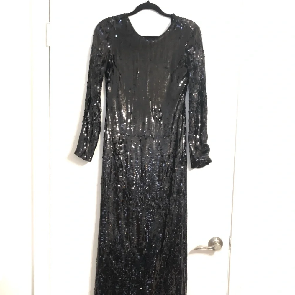 DVF Diane Von Furstenberg Sequin Formal Dress - Picture 1 of 3